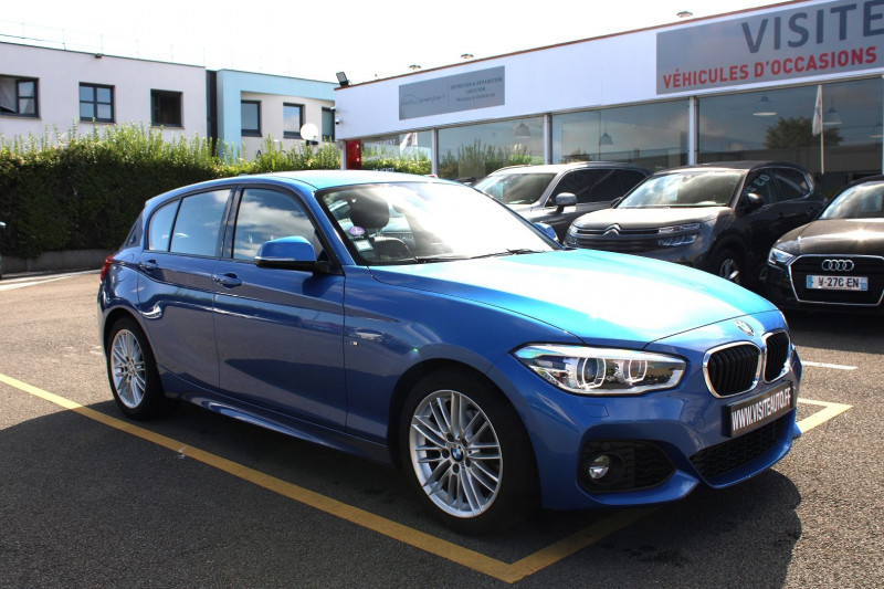 Bmw SERIE 1 (F21/F20) 118I 136CH M SPORT ULTIMATE 5P EURO6D-T ALARME SIEGES CHAUFFANTS Essence BLEU Occasion à vendre