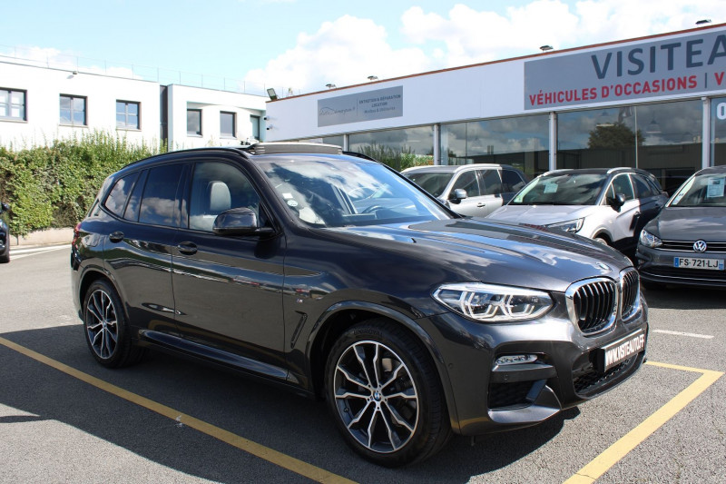 Bmw X3 (G01) XDRIVE20DA 190CH M SPORT EURO6C Diesel GRIS Occasion à vendre