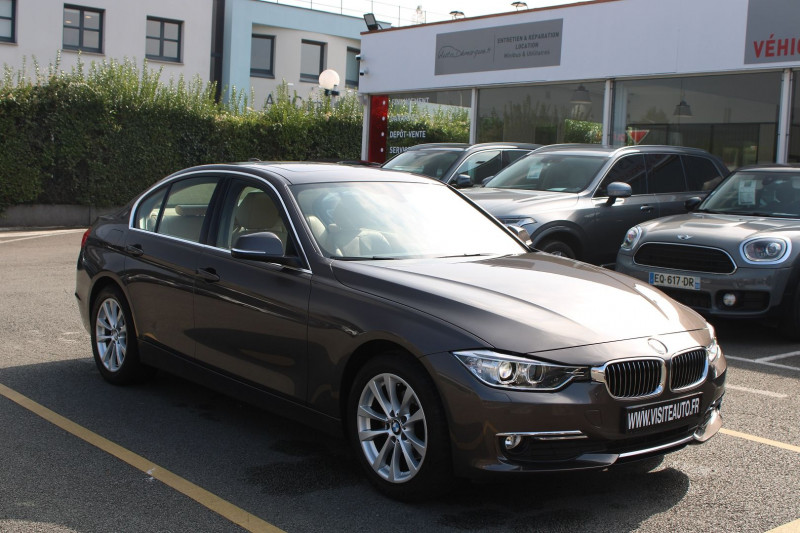 Bmw SERIE 3 (F30) 316I 136CH LUXURY Essence GRIS Occasion à vendre