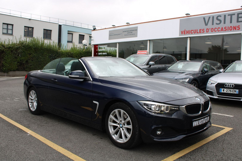 Bmw SERIE 4 CABRIOLET (F33) 420IA 163CH Essence BLEU Occasion à vendre