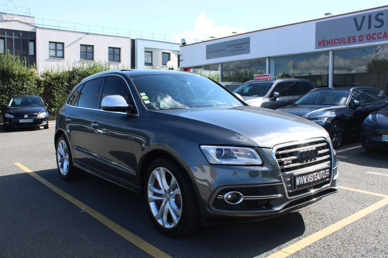 Audi SQ5 3.0 V6 BITDI 313CH QUATTRO TIPTRONIC ATTELAGE ELECTRIQUE SIEGES CHAUFFANTS B&O Diesel GRIS C Occasion à vendre