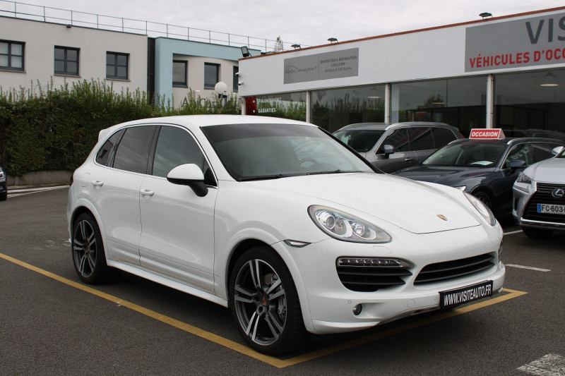 Porsche CAYENNE (958) S DIESEL BOSE CAMERA SIEGES CHAUFFANTS ECHAPPEMENT SPORT SIEGES 14 POSITIONS Diesel BLANC Occasion à vendre