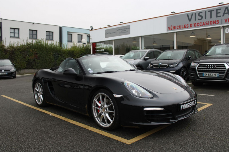 Porsche BOXSTER (981) 3.4 315CH S Essence NOIR Occasion à vendre