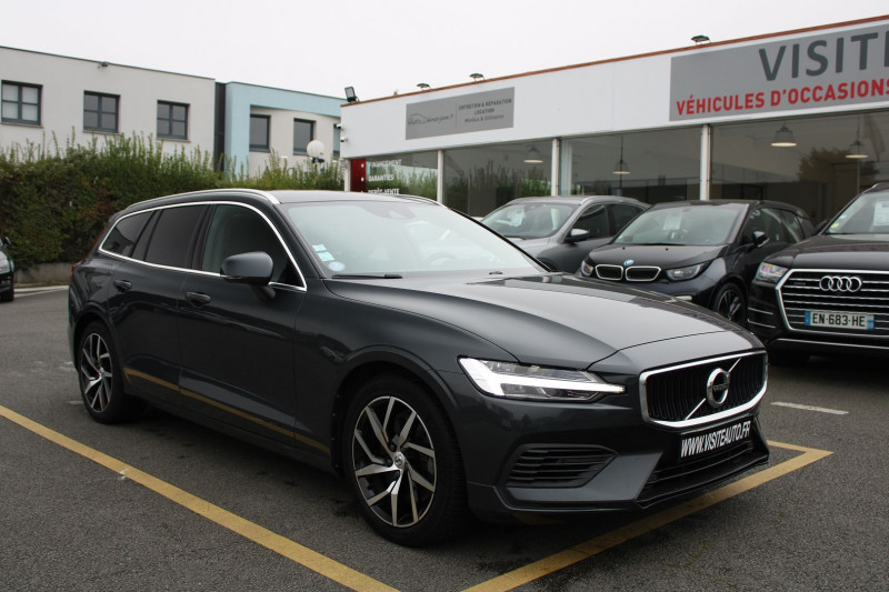 Volvo V60 T8 TWIN ENGINE 303 + 87CH BUSINESS EXECUTIVE GEARTRONIC Hybride GRIS  Occasion à vendre