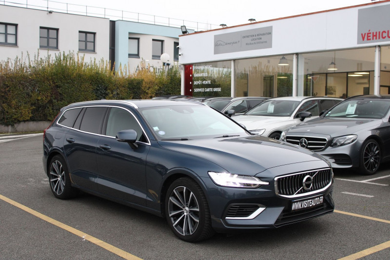 Volvo V60 T6 AWD 253 + 87CH BUSINESS EXECUTIVE GEARTRONIC Hybride BLEU  Occasion à vendre