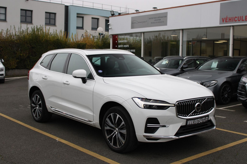 Volvo XC60 T6 AWD 253 + 87CH INSCRIPTION GEARTRONIC Hybride BLANC Occasion à vendre