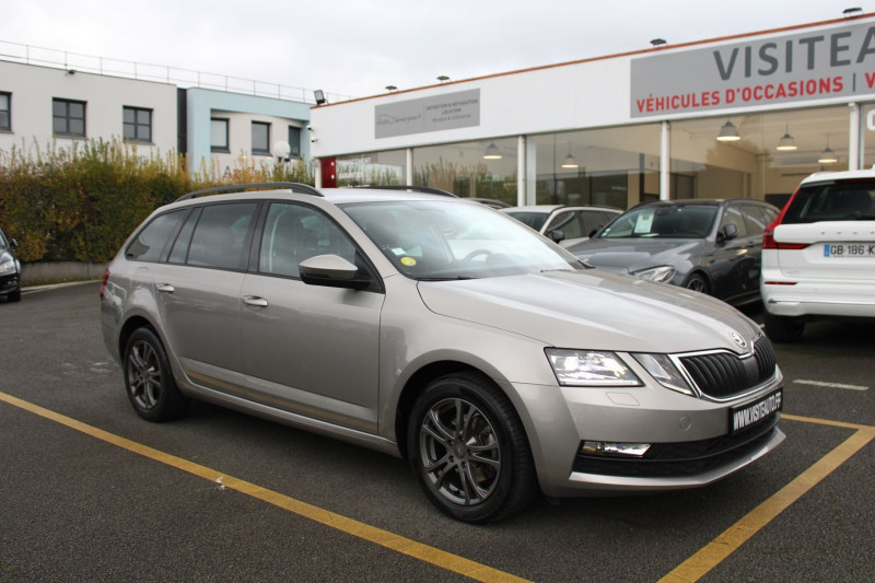 Skoda OCTAVIA BREAK 2.0 TDI 150CH CR FAP BUSINESS DSG6 Diesel GRIS Occasion à vendre