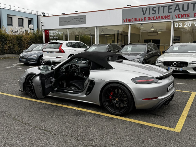 Photo 4 de l'offre de PORSCHE 718 SPYDER 4.0 420CH CARPLAY BOSE PDLS+ PACK CUIR SIEGES ELECTRIQUES 18 POSI CHAUFFANTS à 117890€ chez Visiteauto.fr