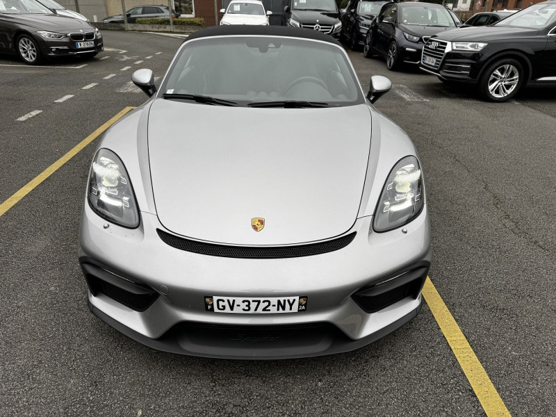 Photo 17 de l'offre de PORSCHE 718 SPYDER 4.0 420CH CARPLAY BOSE PDLS+ PACK CUIR SIEGES ELECTRIQUES 18 POSI CHAUFFANTS à 117890€ chez Visiteauto.fr