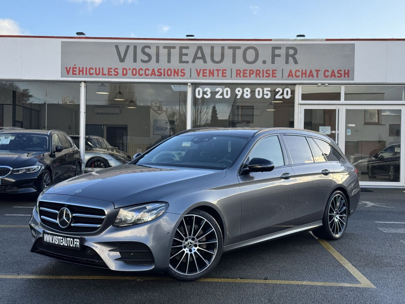 Mercedes-Benz CLASSE E BREAK 220 D 194CH SPORTLINE 9G-TRONIC EURO6D-T Diesel GRIS  Occasion à vendre