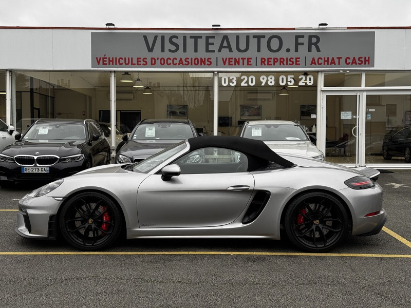 Photo 2 de l'offre de PORSCHE 718 SPYDER 4.0 420CH CARPLAY BOSE PDLS+ PACK CUIR SIEGES ELECTRIQUES 18 POSI CHAUFFANTS à 117890€ chez Visiteauto.fr