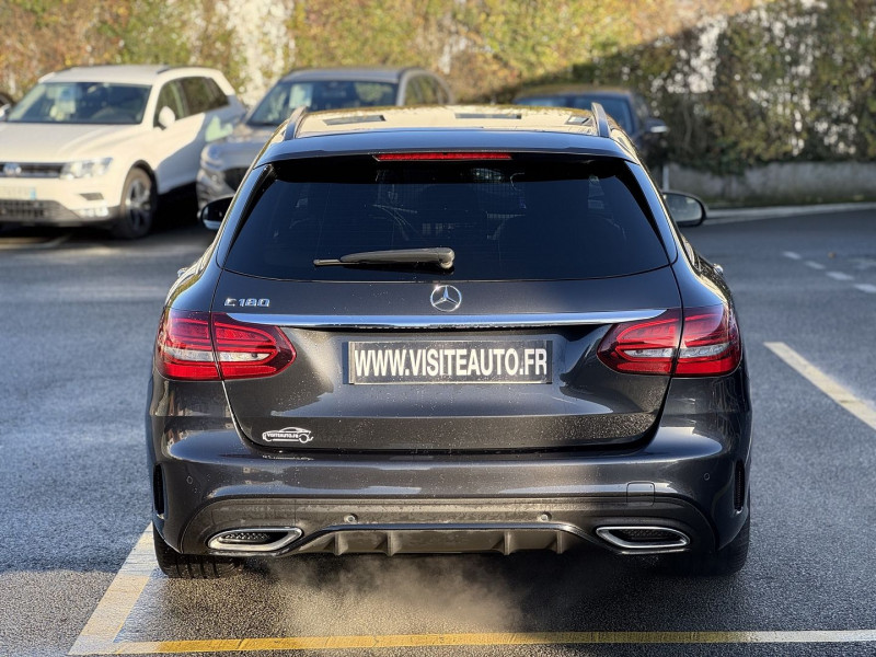 Photo 20 de l'offre de MERCEDES-BENZ CLASSE C BREAK 180 1.5 156CH AMG LINE 9G TRONIC PACK PREMIUM PACK BLACK à 25990€ chez Visiteauto.fr