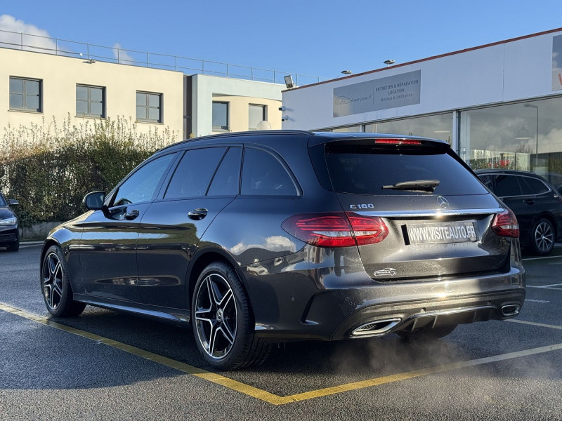 Photo 4 de l'offre de MERCEDES-BENZ CLASSE C BREAK 180 1.5 156CH AMG LINE 9G TRONIC PACK PREMIUM PACK BLACK à 25990€ chez Visiteauto.fr