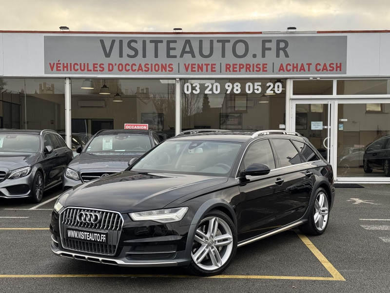 Audi A6 ALLROAD 3.0 V6 BITDI 320CH AVUS QUATTRO TIPTRONIC Diesel NOIR Occasion à vendre