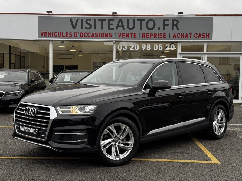 Audi Q7 3.0 V6 TDI 218CH ULTRA CLEAN DIESEL AMBITION LUXE QUATTRO TIPTRONIC 5 PLACES TO Diesel NOIR Occasion à vendre