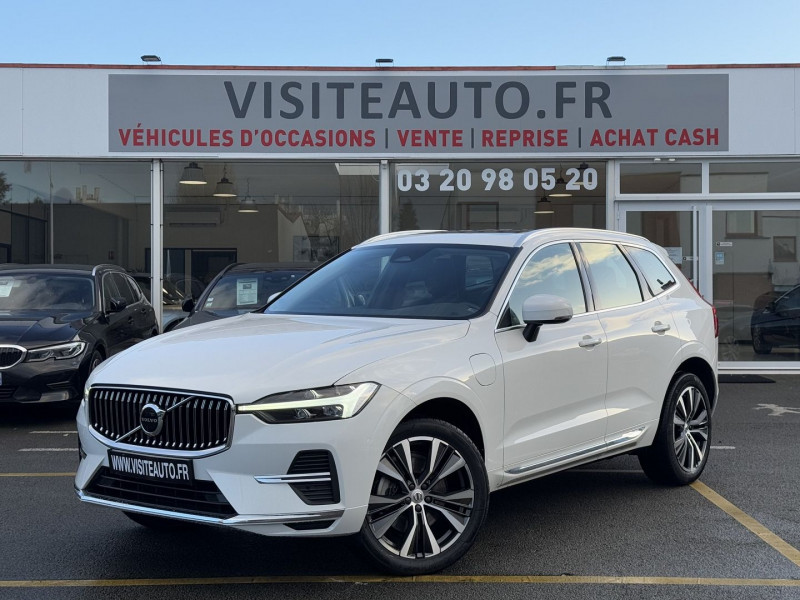 Volvo XC60 T6 AWD 253 + 87CH INSCRIPTION GEARTRONIC Hybride BLANC Occasion à vendre