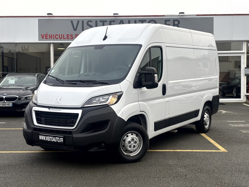 Peugeot BOXER FG L2H2 3.3 140CH BLUEHDI S&S PACK ASPHALT CONNECT HAYON ELEC Diesel BLANC Occasion à vendre