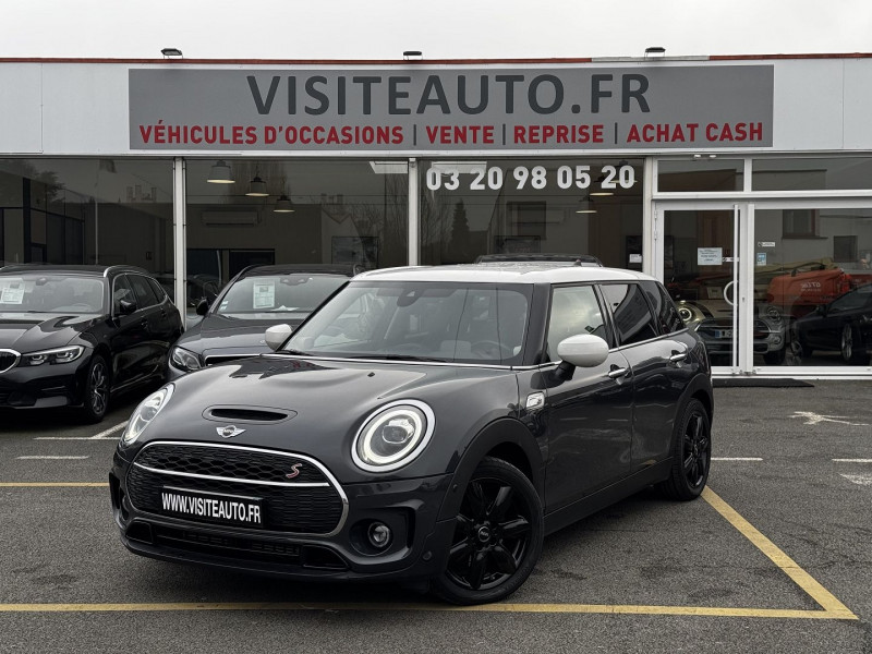 Mini CLUBMAN COOPER S 192CH CHILI BVA7 ACCES CONFORT HARMAN KARDON SIEGES CHAUFFANTS Essence GRIS Occasion à vendre