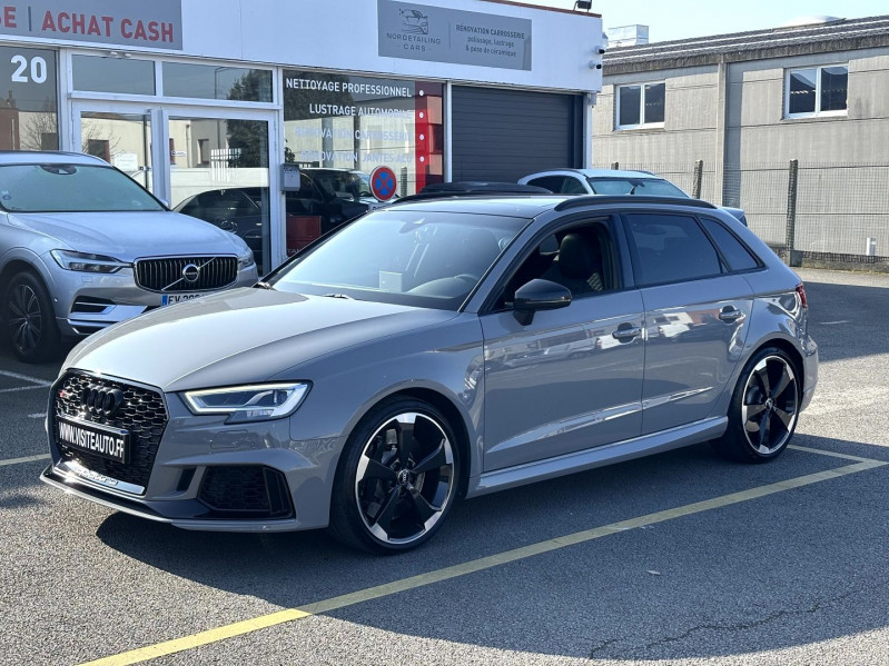 Photo 4 de l'offre de AUDI RS3 SPORTBACK 2.5 TFSI 400CH QUATTRO S TRONIC 7 EURO6D-T BO MATRIX TO PACK ASSISTANCE/CONFORT à 54990€ chez Visiteauto.fr