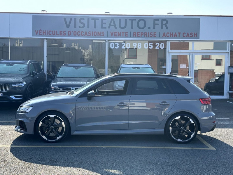 Photo 3 de l'offre de AUDI RS3 SPORTBACK 2.5 TFSI 400CH QUATTRO S TRONIC 7 EURO6D-T BO MATRIX TO PACK ASSISTANCE/CONFORT à 54990€ chez Visiteauto.fr