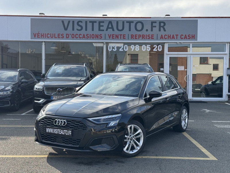 Audi A3 SPORTBACK 40 TFSI E 204CH BUSINESS LINE S TRONIC 6 Hybride NOIR Occasion à vendre