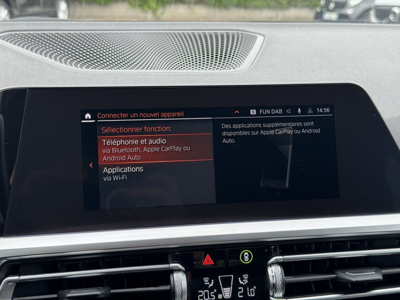 Photo 15 de l'offre de BMW SERIE 3 TOURING (G21) 318IA 156CH LOUNGE 8CV SIEGES CHAUFFANTS JANTES18 à 27890€ chez Visiteauto.fr