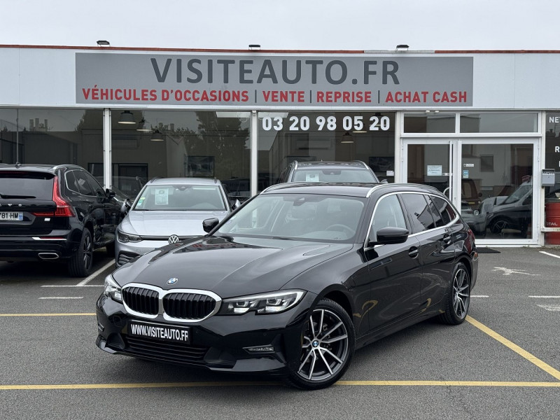 Bmw SERIE 3 TOURING (G21) 318IA 156CH LOUNGE 8CV SIEGES CHAUFFANTS JANTES18 Essence NOIR Occasion à vendre