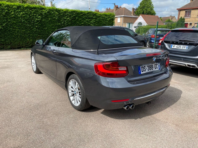 Photo 10 de l'offre de BMW SERIE 2 CABRIOLET (F23) 220DA 190CH LUXURY à 23890€ chez auto-direct.fr