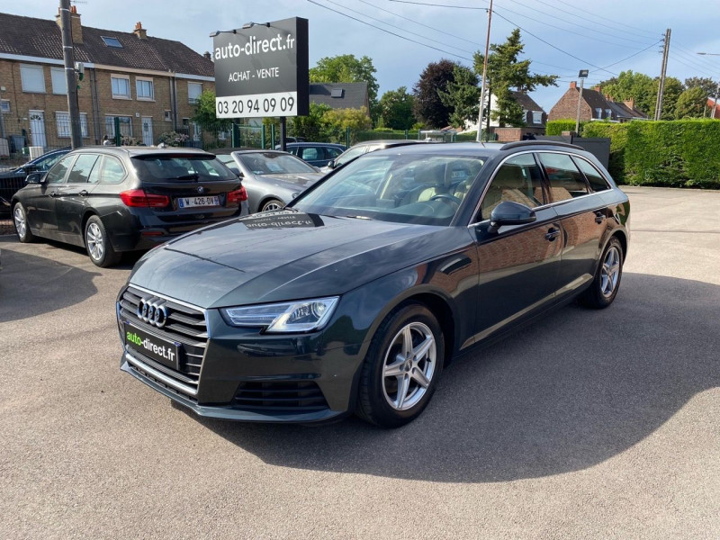 Audi A4 AVANT 2.0 TDI 150CH BUSINESS LINE + CUIR S TRONIC 7 Diesel GRIS  Occasion à vendre