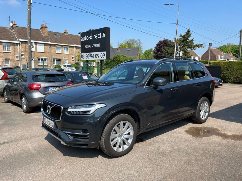 Volvo XC90 D5 ADBLUE AWD 235CH MOMENTUM GEARTRONIC 5 PLACES Diesel GRIS  Occasion à vendre
