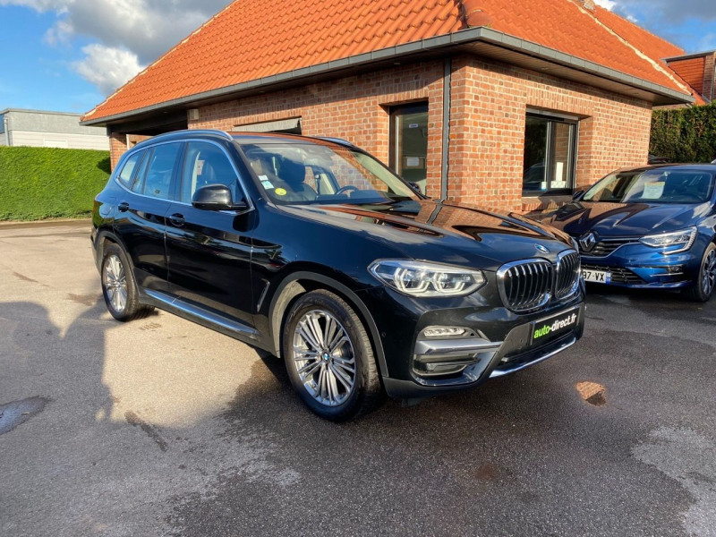 Photo 3 de l'offre de BMW X3 (G01) XDRIVE20DA 190CH LUXURY EURO6C à 35990€ chez auto-direct.fr