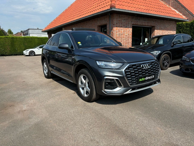 Photo 3 de l'offre de AUDI Q5 SPORTBACK 40 TDI 204CH S LINE QUATTRO S TRONIC 7 à 61490€ chez auto-direct.fr