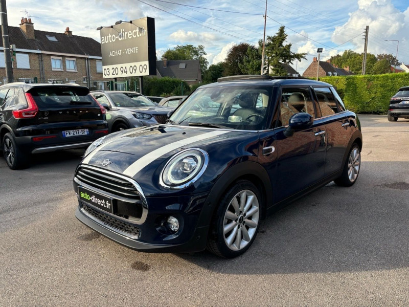 Mini MINI 5 PORTES COOPER 136CH EXQUISITE BVA7 EURO6D-T Essence BLEU F Occasion à vendre