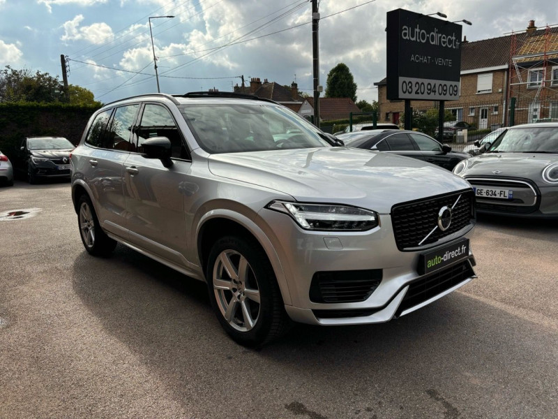 Volvo XC90 T8 AWD 303 + 87CH R-DESIGN GEARTRONIC Hybride GRIS  Occasion à vendre