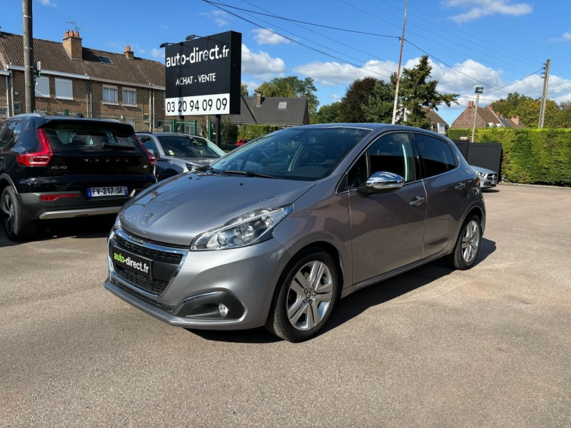 Peugeot 208 1.2 PURETECH 110CH E6.C ALLURE BUSINESS S&S 5P Essence GRIS  Occasion à vendre