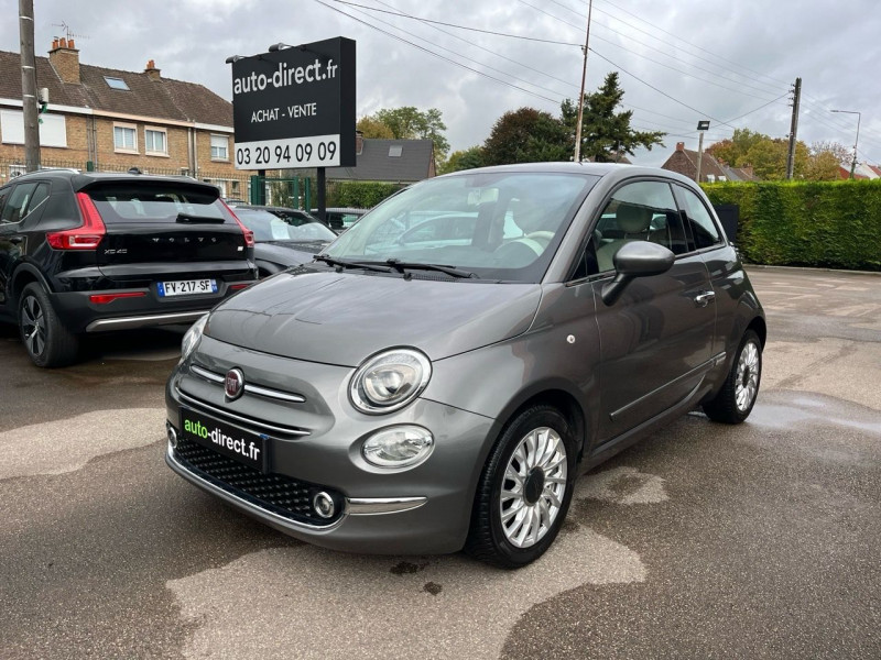 Fiat 500 0.9 8V TWINAIR 85CH S&S LOUNGE Essence GRIS C Occasion à vendre