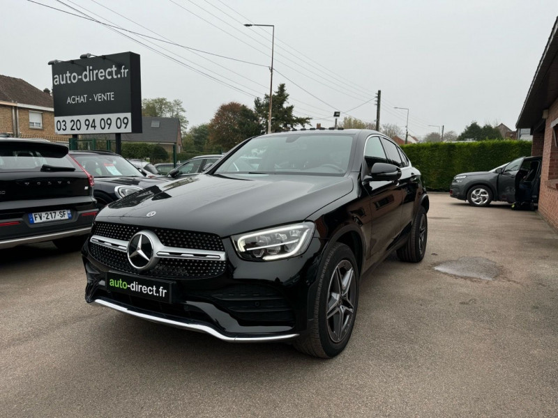 Mercedes-Benz GLC COUPE 300 DE 194+122CH AMG LINE 4MATIC 9G-TRONIC Hybride NOIR Occasion à vendre