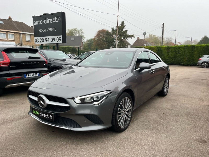 Mercedes-Benz CLA 250 E 160+102CH PROGRESSIVE LINE CUIR Hybride GRIS MONTAGNE Occasion à vendre