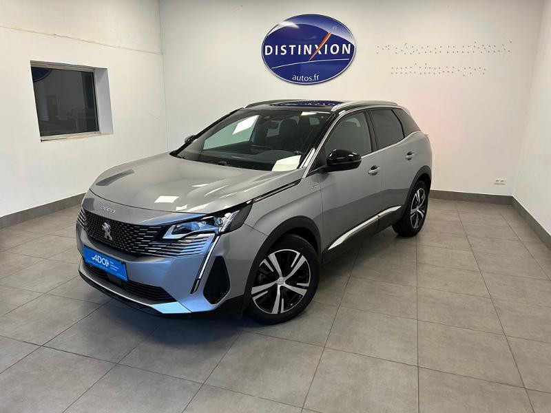 Peugeot 3008 1.2 PureTech 130ch S&S GT EAT8 Essence GRIS Occasion à vendre