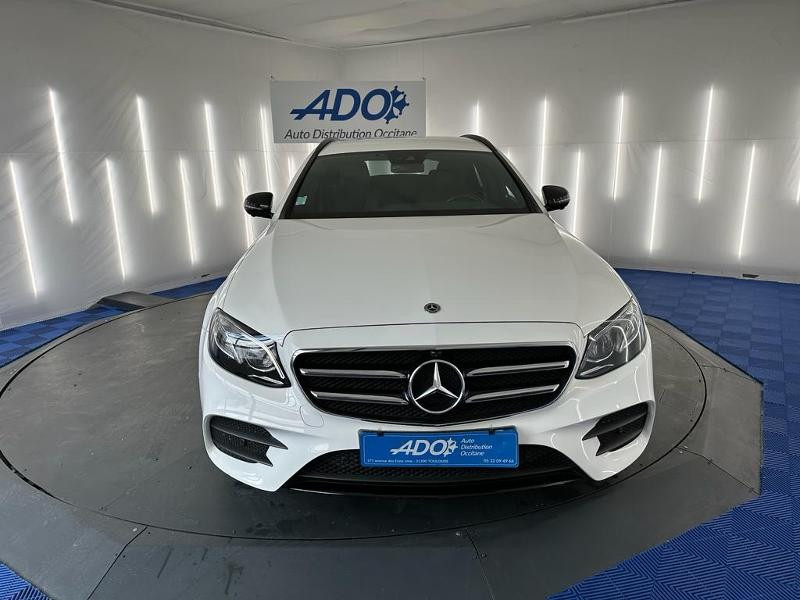 Mercedes-Benz Classe E Break 400 d 340ch AMG Line 4Matic 9G-Tronic Euro6d-T-EVAP-ISC 157g Diesel Blanc Métal Occasion à vendre
