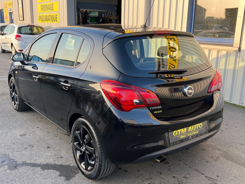 Photo 6 de l'offre de OPEL CORSA 1.4 90CH BLACK EDITION START/STOP 5P à 10990€ chez GTM Auto