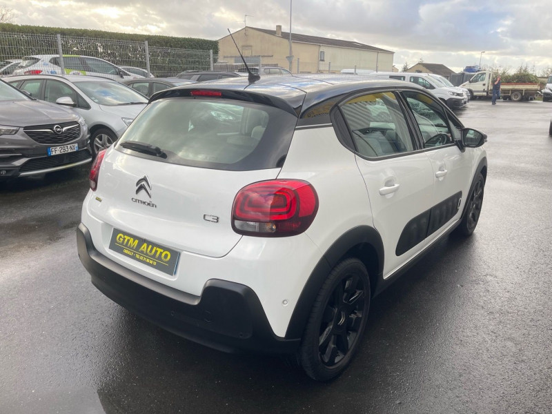 Photo 4 de l'offre de CITROEN C3 PURETECH 82CH SHINE à 10990€ chez GTM Auto