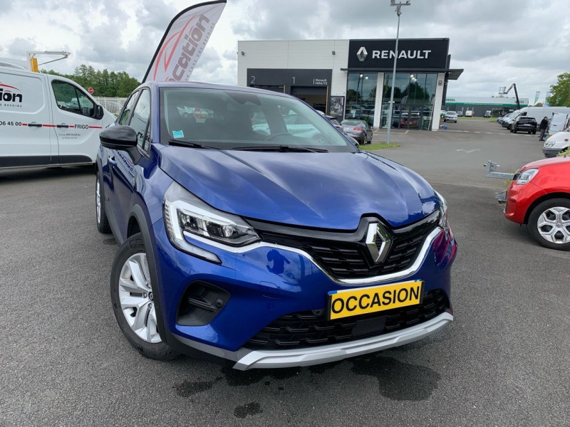 Renault CAPTUR II 1.6 E-TECH HYBRIDE 145CH BUSINESS -21 Hybride BLEU F Occasion à vendre
