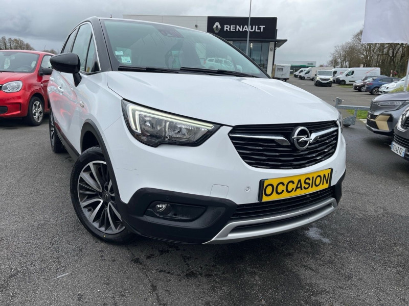 Opel CROSSLAND X 1.2 TURBO 110CH INNOVATION BVA Essence BLANC Occasion à vendre