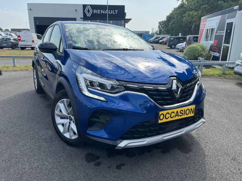 Renault CAPTUR II 1.0 TCE 100CH BUSINESS - 20 Essence BLEU F Occasion à vendre