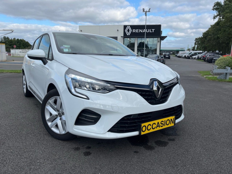 Renault CLIO V 1.6 E-TECH 140CH BUSINESS Hybride BLANC Occasion à vendre