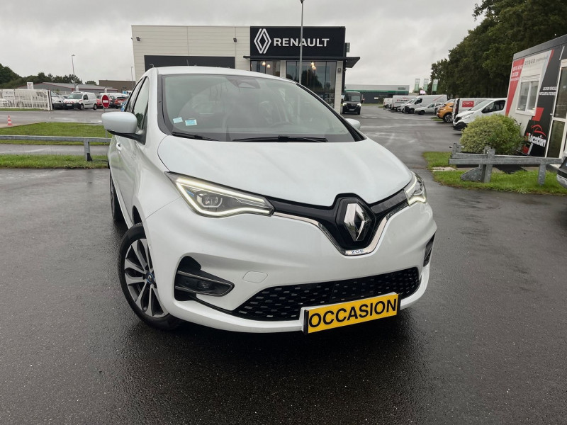 Renault ZOE INTENS CHARGE NORMALE R110 4CV Electrique BLANC Occasion à vendre