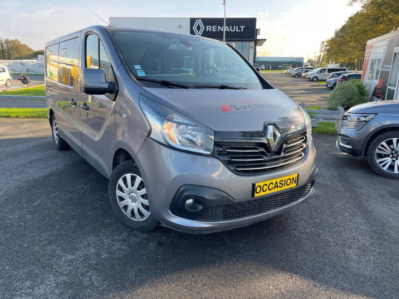 Renault TRAFIC III COMBI L2 1.6 DCI 125CH ENERGY INTENS2 8 PLACES Diesel GRIS C Occasion à vendre