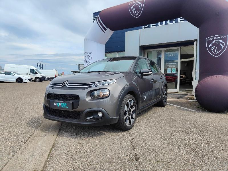 Citroen C3 PureTech 110ch Shine S&S E6.d Essence Gris Foncé Métal Occasion à vendre
