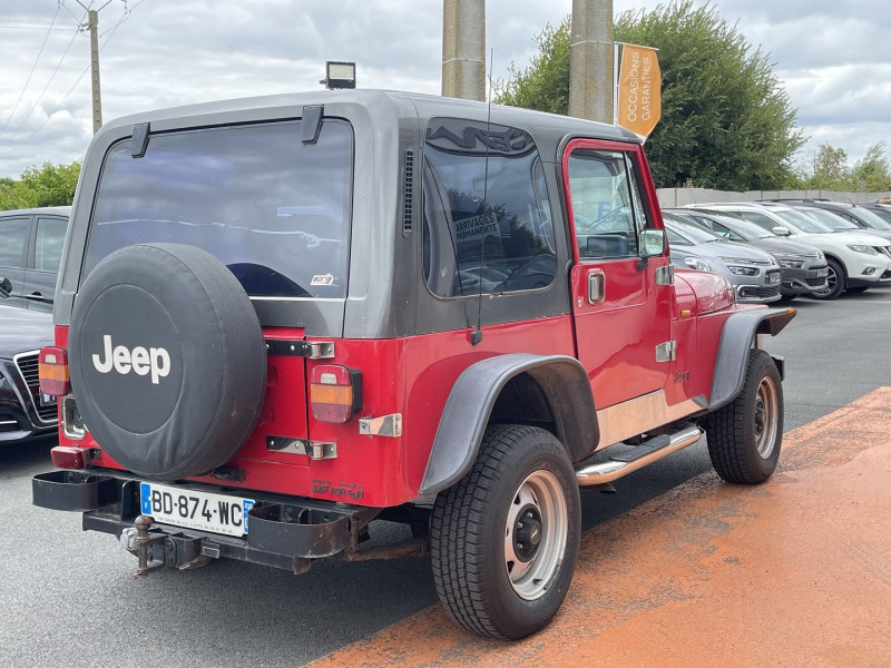 Photo 5 de l'offre de JEEP WRANGLER 2.5 SE HARD TOP à 20900€ chez Avenue de l'auto